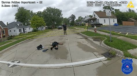 warren police electrocution|warren police video.